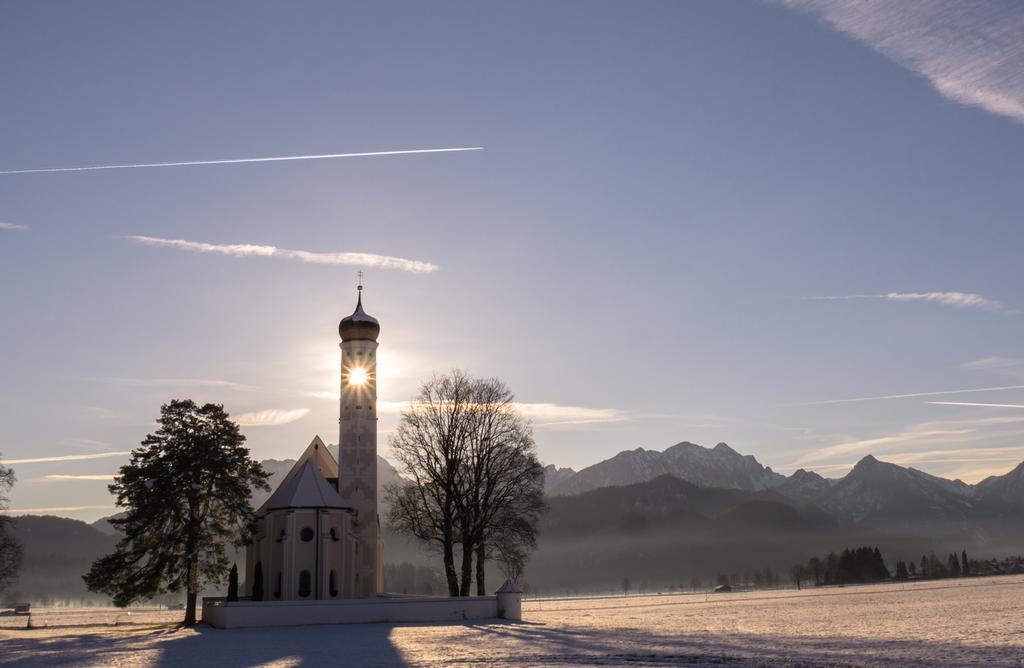 Landgasthof Zur Post ชวานเกา ภายนอก รูปภาพ