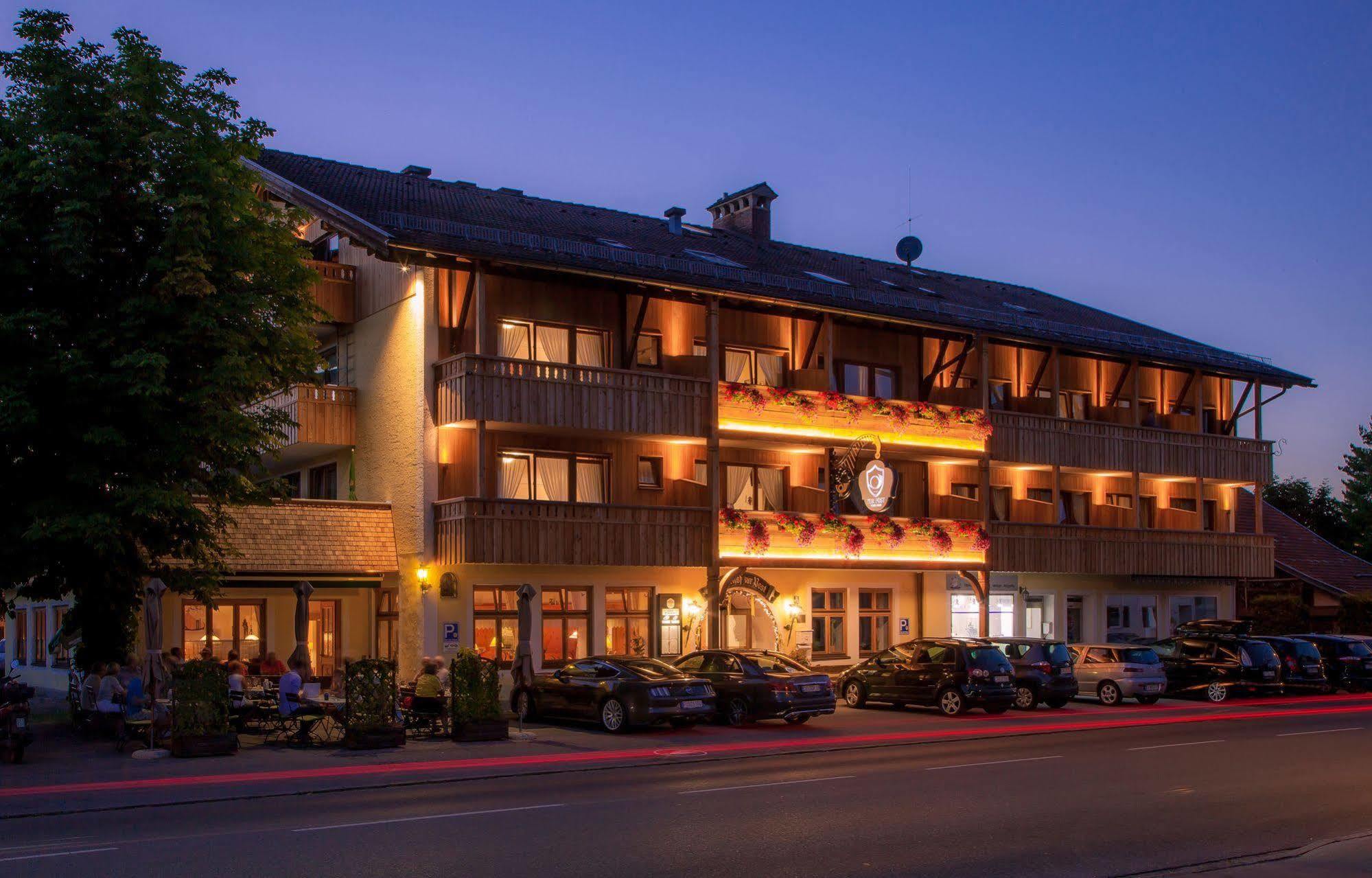 Landgasthof Zur Post ชวานเกา ภายนอก รูปภาพ
