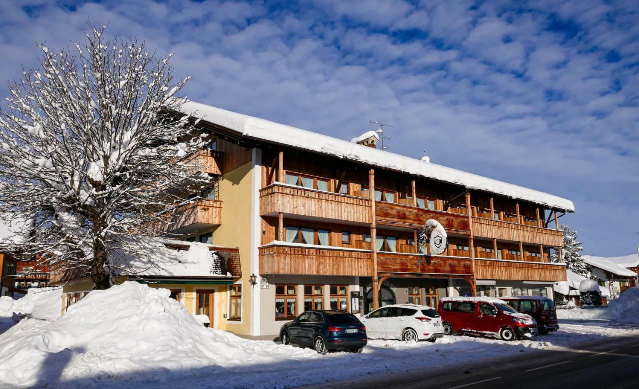 Landgasthof Zur Post ชวานเกา ภายนอก รูปภาพ